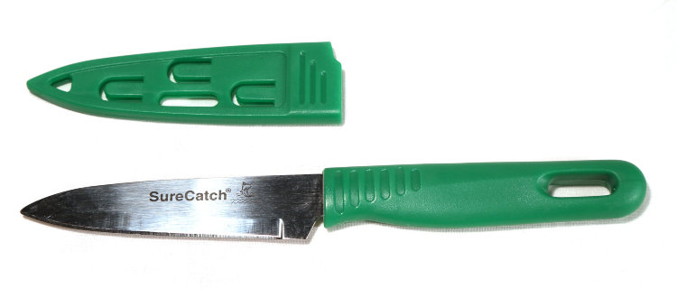 Нож универсальный SureCatch General Purpose, зеленый