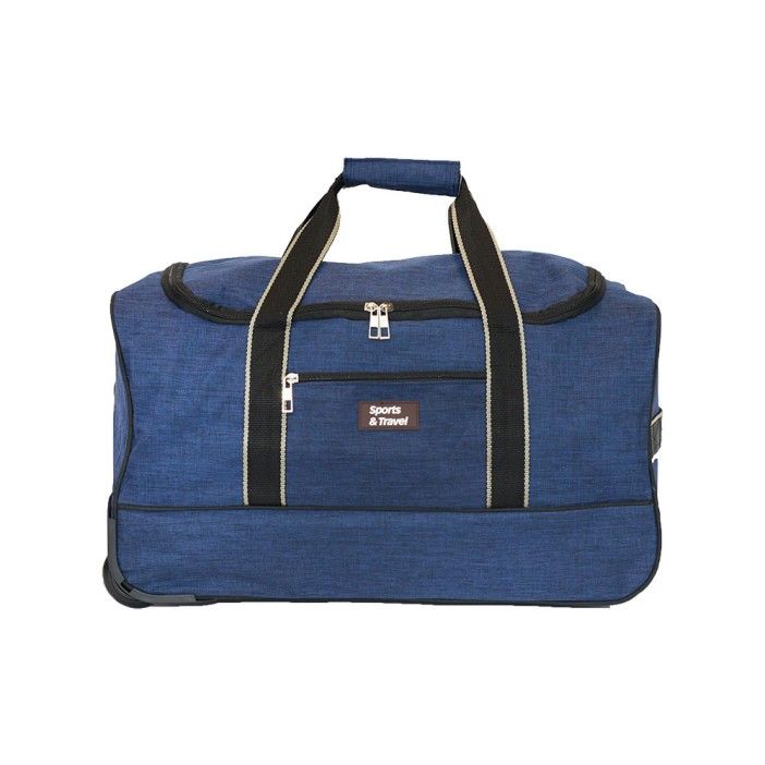 Спортивная сумка Alezar Carry-On Roller 11 Red/Blue 2 колеса