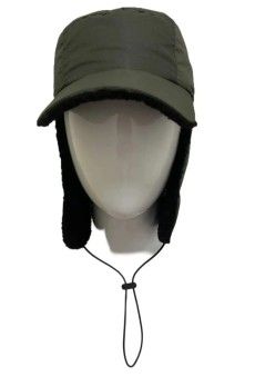 Кепка - ушанка ORDKA 22-5605 khaki/black