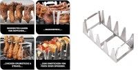 Подставка для ребрышек, куриных ножек в духовку, гриль, BBQ, мангала