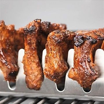 Подставка для ребрышек, куриных ножек в духовку, гриль, BBQ, мангала