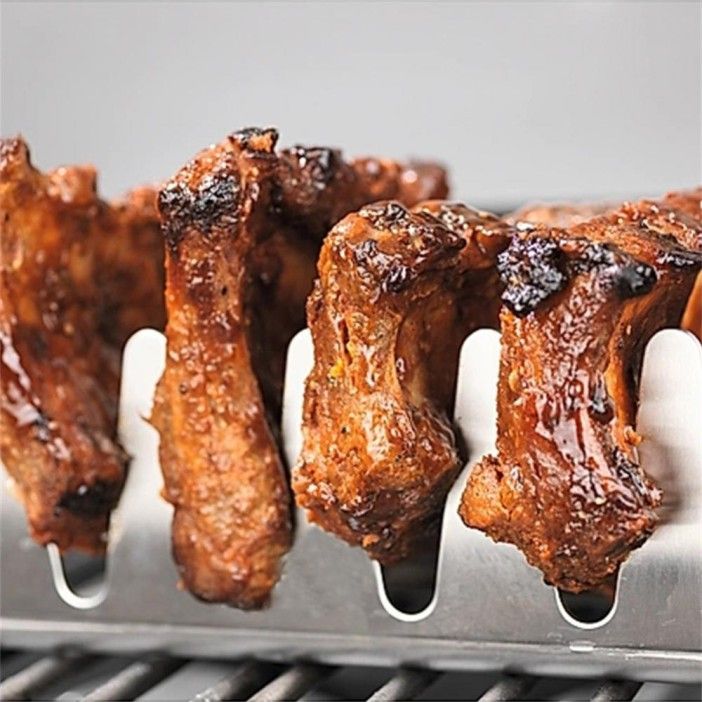 Подставка для ребрышек, куриных ножек в духовку, гриль, BBQ, мангала