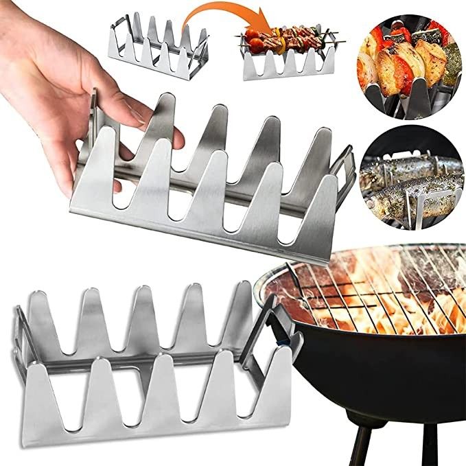 Подставка для ребрышек, куриных ножек в духовку, гриль, BBQ, мангала