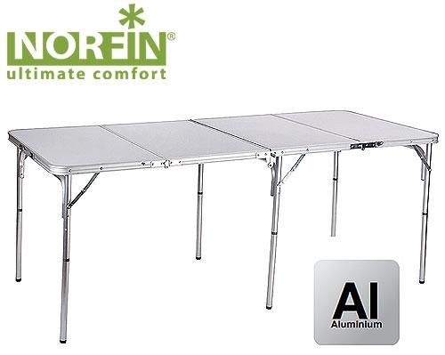 Стол складной туристический алюминиевый 180*80*72 см