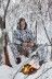 Зимний камуфляжный костюм-комбинезон для охотников JahtiJakt Snow Camo Overall