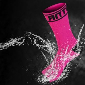 Носки мембранные Antu Thermo Waterproof bamboo, pink, green, black
