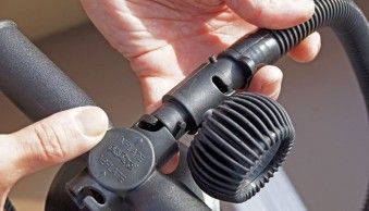 Проходной манометр для лодки с байонетным разъемом SP90 1.0 бар