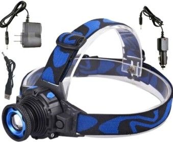 Налобный светодиодный фонарь NK Extra MX-6816 с фокусировкой Zoom