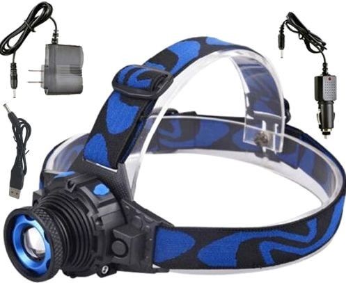 Налобный светодиодный фонарь NK Extra MX-6816 с фокусировкой Zoom