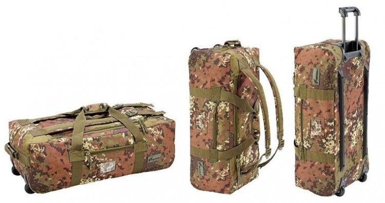Сумка-рюкзак DEFCON 5 TROLLEY TRAVEL BAG, vegetato