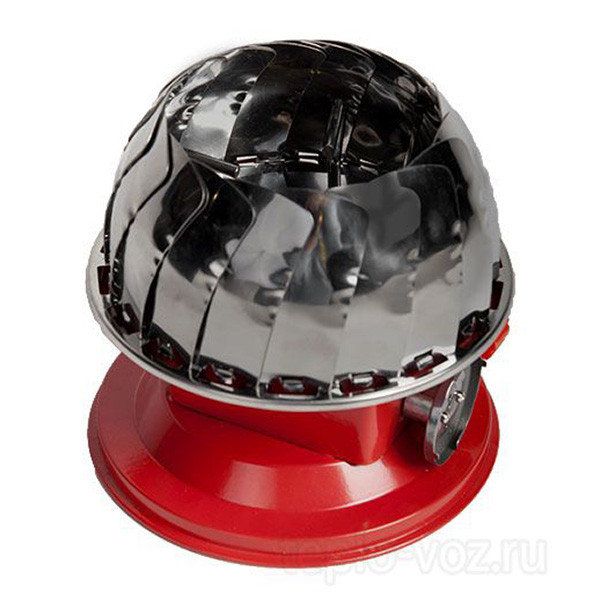 Туристическая горелка Веер с ветрозащитой, большая