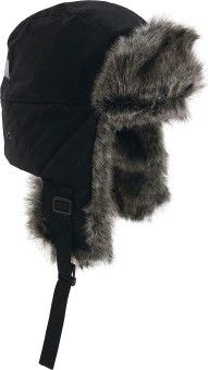Шапка-ушанка NordKapp TALVI Badger MX black