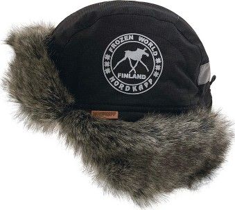 Шапка-ушанка NordKapp TALVI Badger MX black