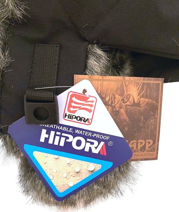 Шапка-ушанка NordKapp TALVI Badger MX black