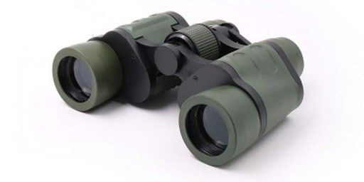 Бинокль СЛЕДОПЫТ 7х35 зеленый в чехле