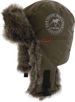 Шапка-ушанка NordKapp TALVI Badger MX green