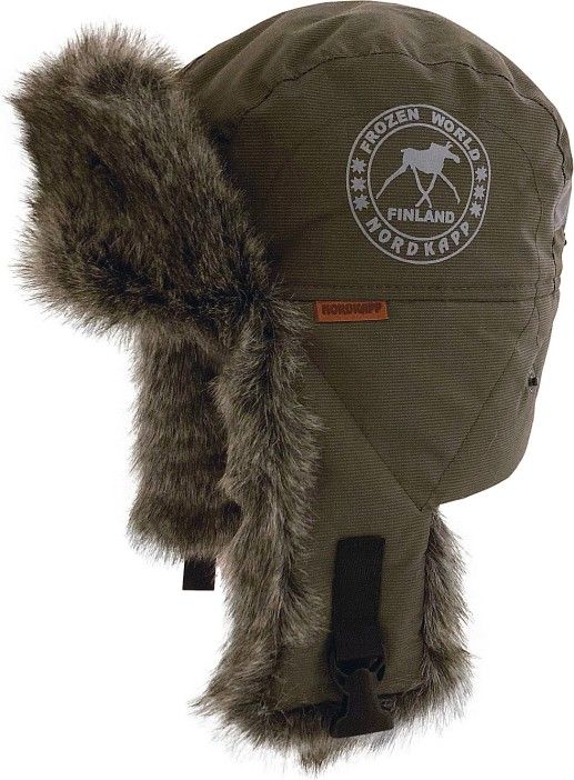 Шапка-ушанка NordKapp TALVI Badger MX green