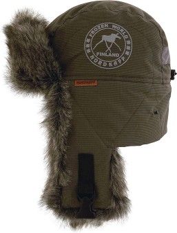 Шапка-ушанка NordKapp TALVI Badger MX green