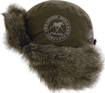 Шапка-ушанка NordKapp TALVI Badger MX green
