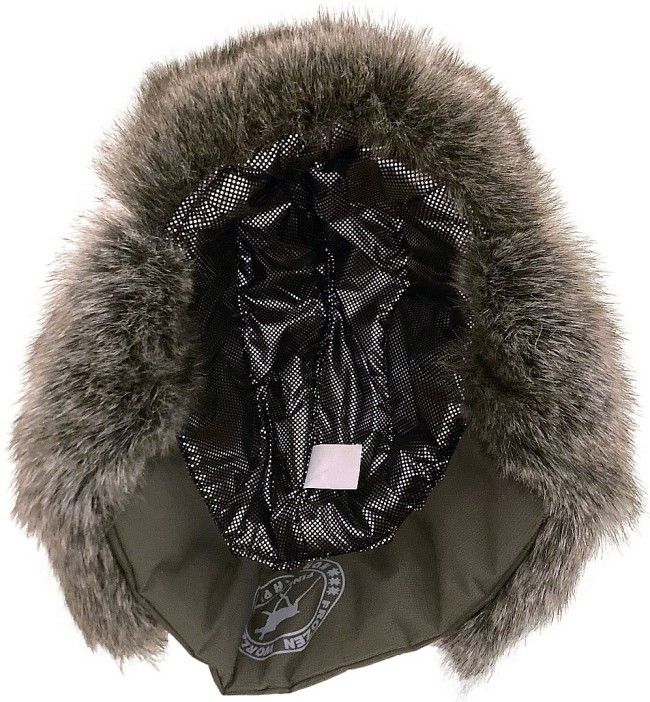 Шапка-ушанка NordKapp TALVI Badger MX green