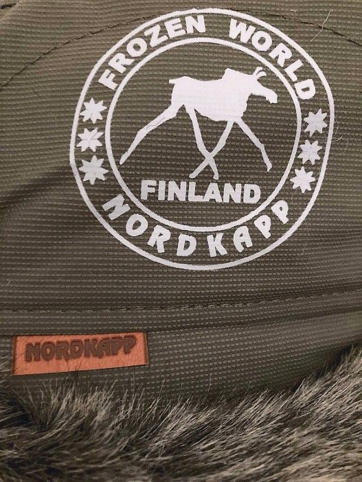 Шапка-ушанка NordKapp TALVI Badger MX green