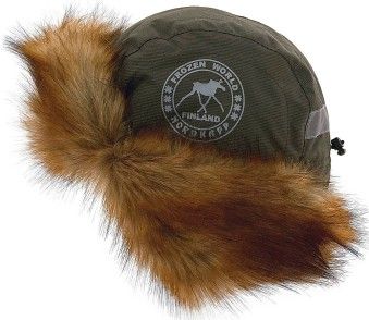 Шапка-ушанка NordKapp TALVI FoxRed MX green