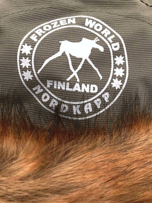 Шапка-ушанка NordKapp TALVI FoxRed MX green