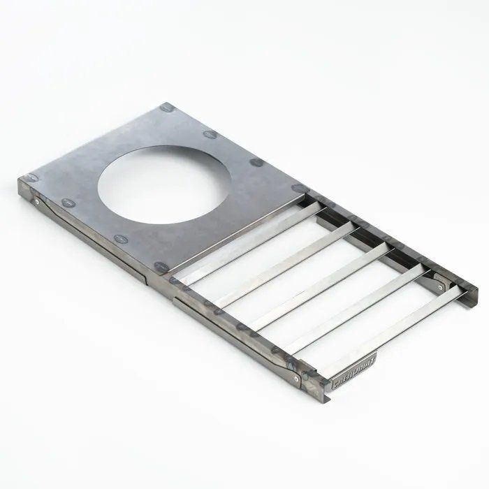 Решетка костровая Следопыт 66х30х26 см (с подставкой под казан)