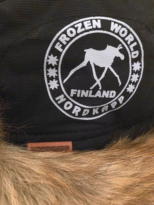 Шапка-ушанка NordKapp TALVI FoxRed MX black
