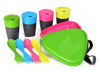Набор посуды на 4 персоны DiningKit, Light My Fire