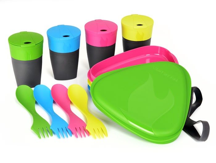 Набор посуды на 4 персоны DiningKit, Light My Fire