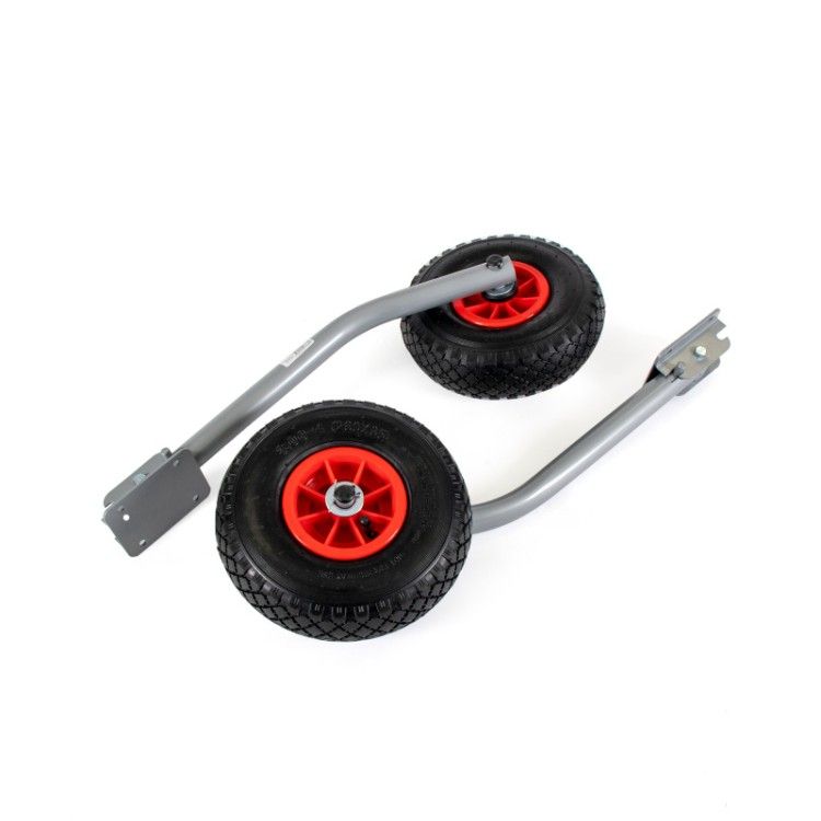 Колеса транцевые удлиненные СЛЕДОПЫТ 50 см, откидные