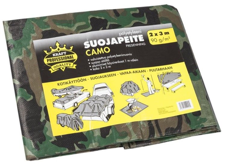 Тент универсальный. Размер: 2.00*3.00 м. Цвет - камуфляж