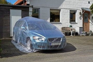 Чехол для автомобиля одноразовый