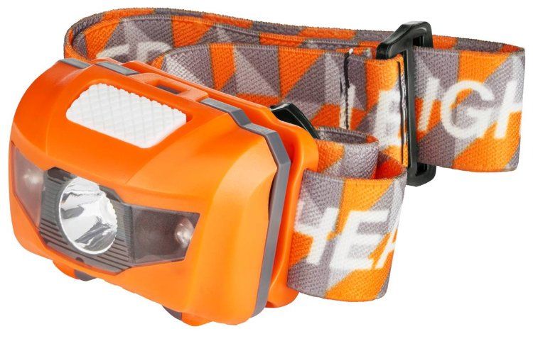 Светодиодный наголовный фонарь оранжевый