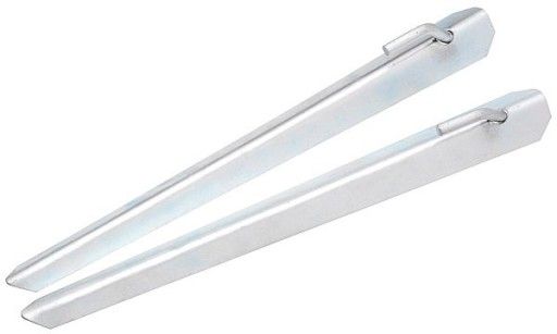 Колышки для крепления оттяжек, тентов, укрытий, палаток, шатров, 38 см, 2 шт