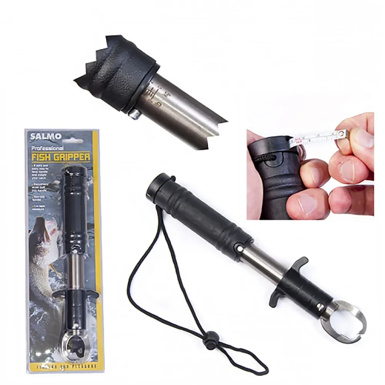 Захват челюстной рыболовный Salmo (Липгрип) с весами