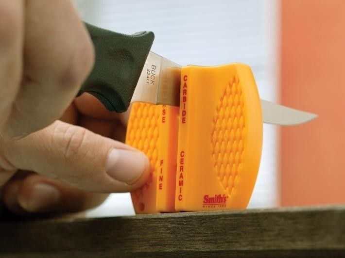 Карманная точилка двухсторонняя 2-Step Knife Sharpener