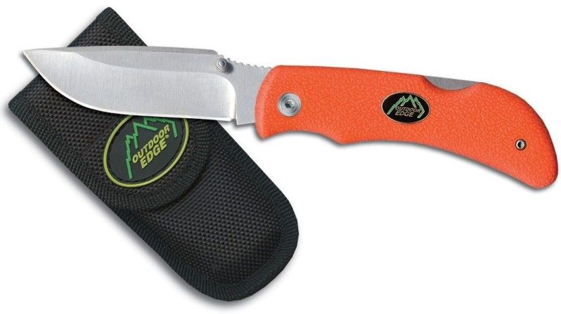 Складной нож Outdoor Edge Grip-Blaze Orange