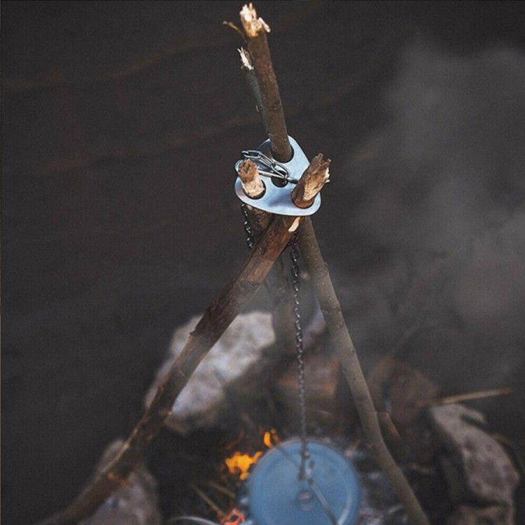 Фиксатор костровой походный для треноги