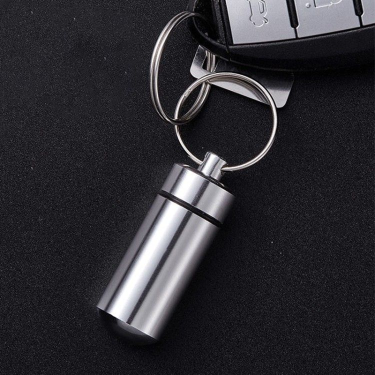 Контейнер - брелок герметичный для походной (туристической) аптечки, аварийного запаса, для выживания