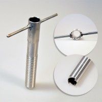 Ввертыш в лед для крепления палатки, сетей, тентов Norfin длина 130 мм