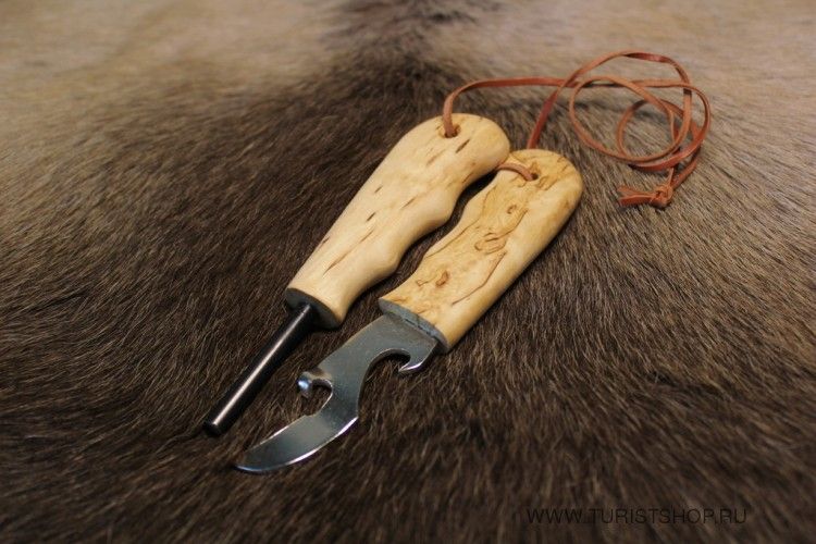 Огниво + открывашка Wood Jewel