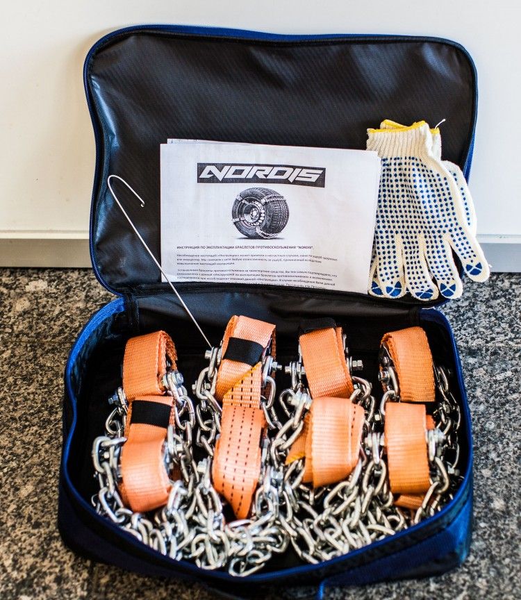 Браслеты противоскольжения NORDIS легковые