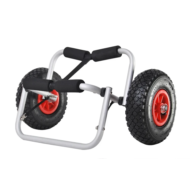 Тележка для перевозки байдарок, лодок, досок для серфинга, SUP складная, портативная до 80 кг