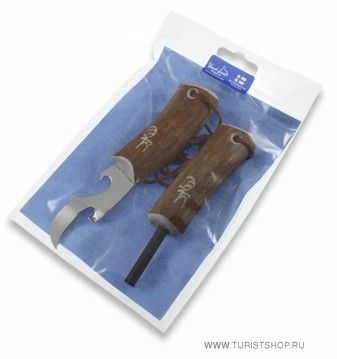Огниво + открывашка Wood Jewel, олений рог