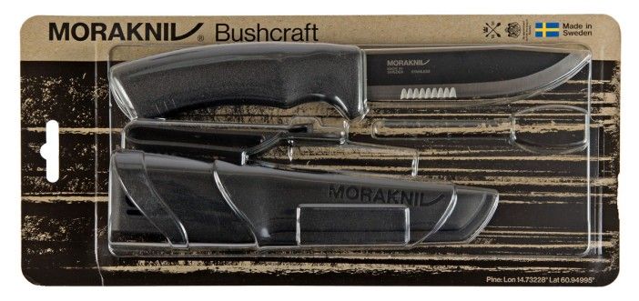Нож Morakniv Bushcraft Black SRT