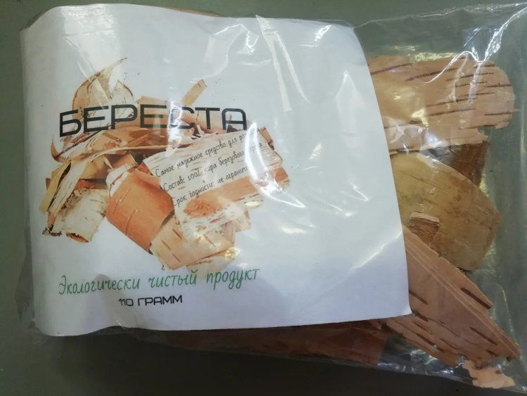 Береста для розжига