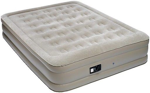 Матрас надувной со встроенным насосом 198x152x38 см