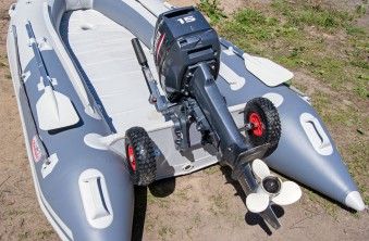 Транцевые колеса быстросъемные из нержавеющей стали для лодки ПВХ 110-140 кг, Handy Wheels